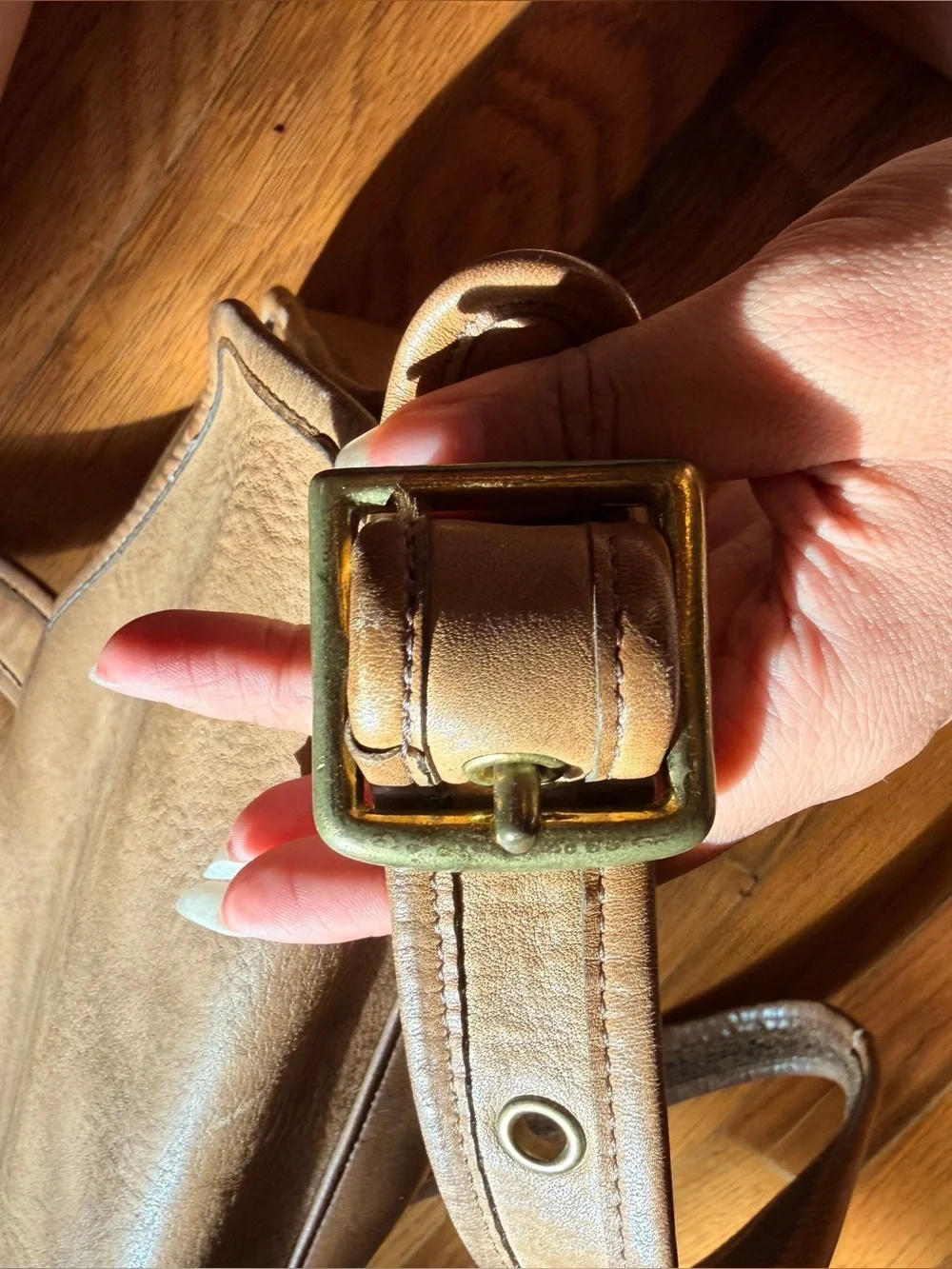 Rare 1975 Coach Bonnie Cashin Large Courier Bag (Style No. 8920) Made in NYC